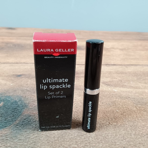 Laura Geller Ultimate Lip Spackle Lip Primer 0.08oz Black Tube Excellent Stick